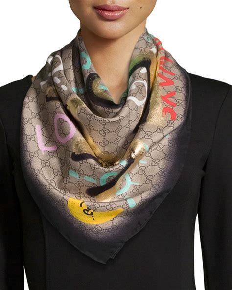 gucci scarf authentic|Gucci Scarves for Women .